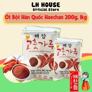 Ớt bột hàn quốc muối kimchi Haechan Túi 200g, 1kg- Lh House Official Store