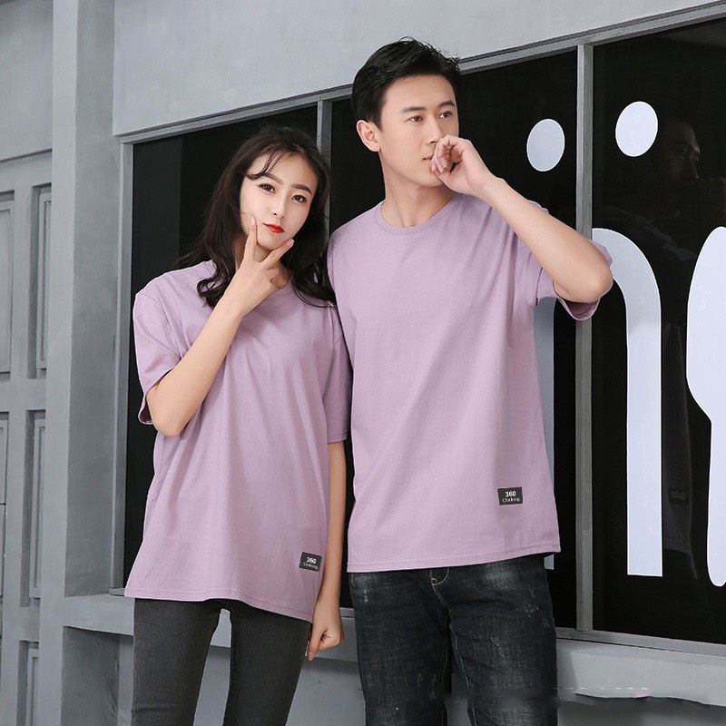 Áo thun trơn 360 Clothing vải cotton phông co giãn 4 chiều basic unisex nam nữ