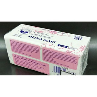 4 gói giấy rút siêu mịn.dai.ko bụi.MEDIA MARD