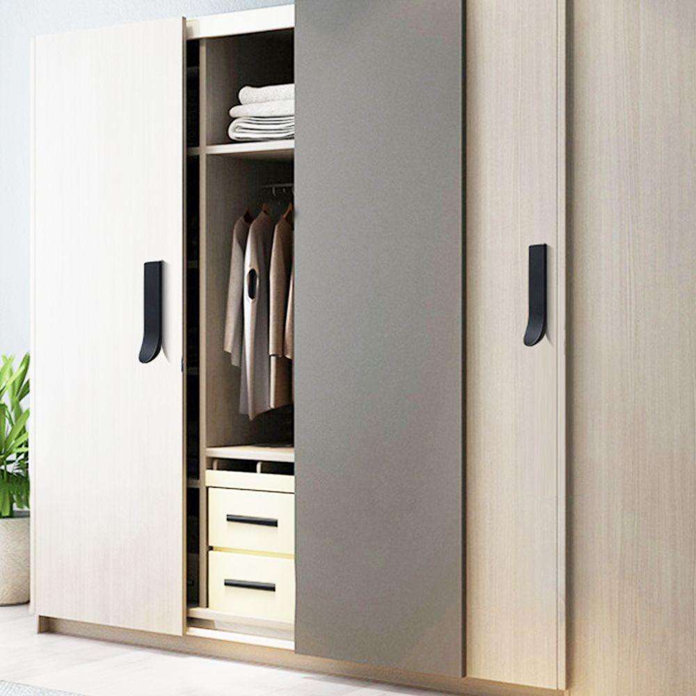 PINEVN Tay Nắm Cửa Tủ Bếp Dạng Cong Bằng Hợp Kim Kẽm