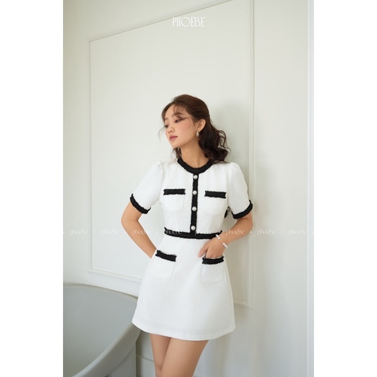 Váy Kimyy phối tweed Phoebe