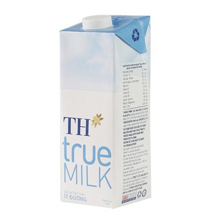 Hộp sữa tươi tiệt trùng Ít Đường TH True Milk 1L [up]