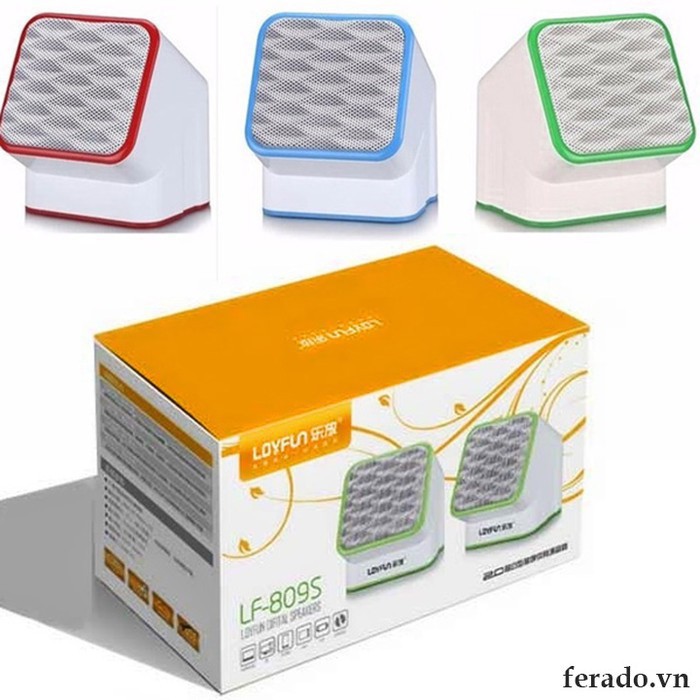 Loa di động Loyfun LF-809S Đủ Màu - Xanh lá, Xanh dương, Đỏ ST2S268