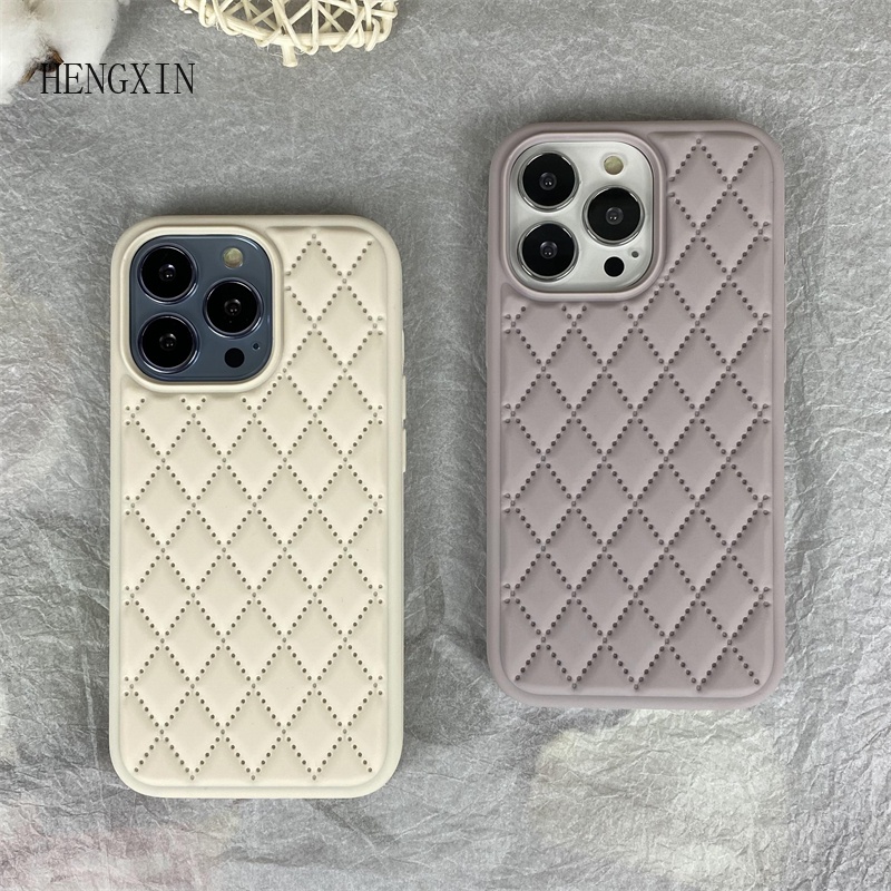 Diamond shaped liquid silicone phone case suitable for iPhone 11 14 15 12 13 PROMAX 15PLUS X XS XR XSMAX shockproof full case protection