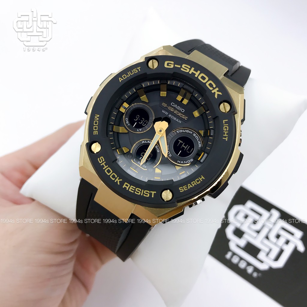 Đồng hồ nam Casio G-Shock GST-S300 / GST-S300G-1A9 chống va đập, chống nước 200m, size 49mm, hàng chính hãng