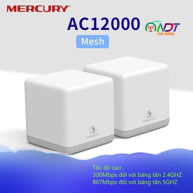 🇻🇳 Mercury M6G Bộ Phát Wifi Mesh - Gigabit 1200Mbps
