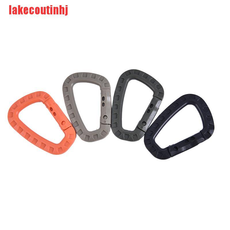 {lakecoutinhj}Carabiner Climb Clasp Clip Hook Backpack D Buckle Military Outdoor Accessories NTZ