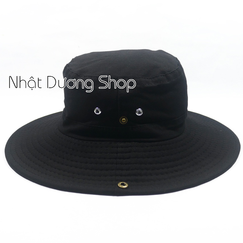 Nón tai bèo, nón bo nam, nón lính mùa hè xanh vành rộng, chống nắng tốt - NBN