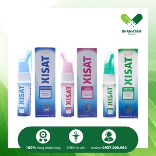 ! Dung dịch xịt mũi XISAT [sixat, xixat, sisat]