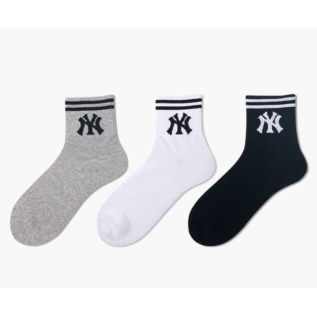 Tất Vớ NY cổ cao Nam Nữ Unisex phong cách thể thao, đường phố, năng động.