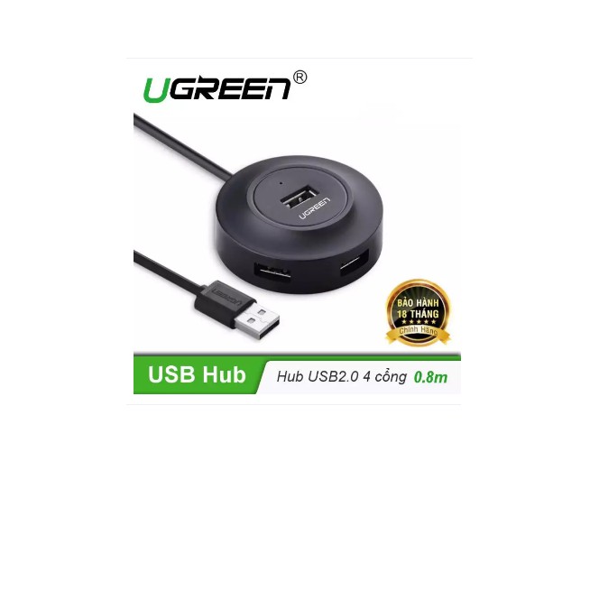 HUB chia USB 4 cổng USB 2.0 Ugreen 20277