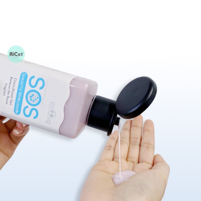 Sữa Tắm SOS Chính Hãng KỲ NAM Cho Chó Mèo | Mềm Mượt Thơm Lâu 530ml