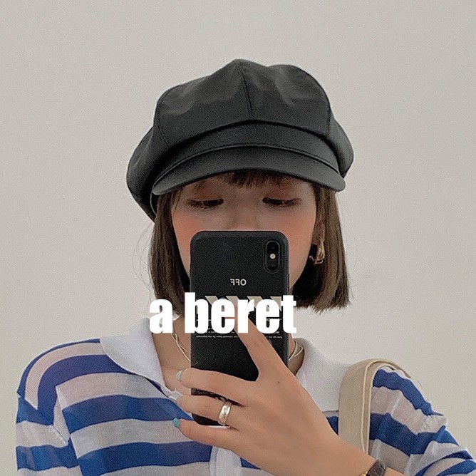 Nón beret da xinh xắn cá tính - N214