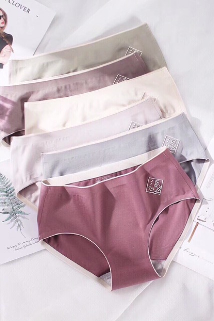 [GIÁ HUỶ DIỆT] Quần lót nữ cottong ép không đường may kháng khuẩn