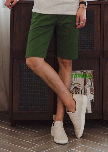 Quần short kaki nam