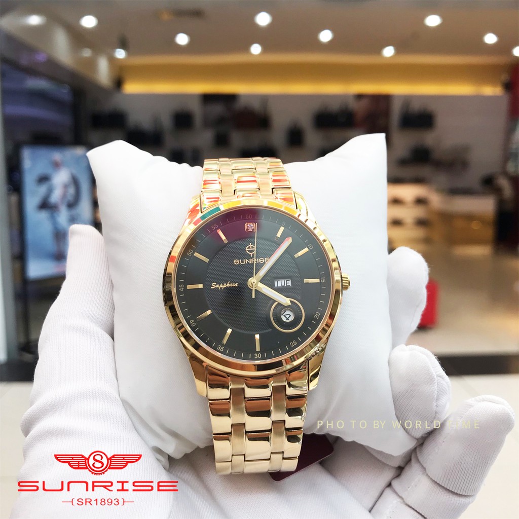 Đồng Hồ Nam Sunrise DM784SWA [ Chính Hãng Full Box ] Sapphire Chống Xước , Chống Nước ( Nhiều màu ) | BigBuy360 - bigbuy360.vn