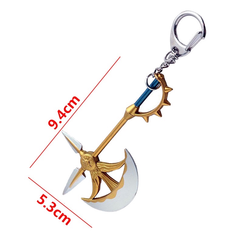 Móc Khóa Gắn Mặt Hình Nhân Vật Anime The Seven Deadly Sins