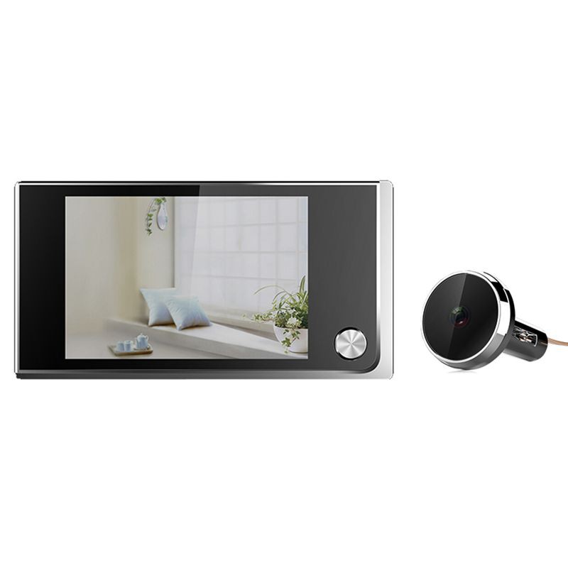 Chuông cửa không dây có camera màn hình màu 3.5 Inch tiện dụng kèm phụ kiện