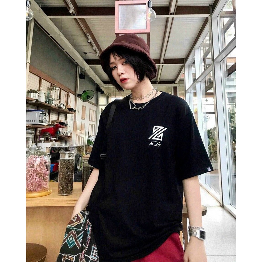 Áo Thun 💚𝗙𝗥𝗘𝗘𝗦𝗛𝗜𝗣💚Tshirt NAM Nữ Màu Đen Chất Vải Thun Cotton Hàng Freesize 1 Cỡ Form Dáng Rộng Dưới 65kg Mặc Vừa | BigBuy360 - bigbuy360.vn