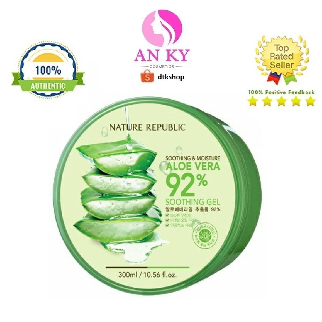 Gel dưỡng da nha đam Nature Republic Aloe Vera 92%