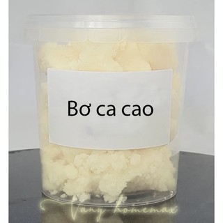 BƠ CA CAO NGUYÊN CHẤT 100%  - chuyên dụng cho mỹ phẩm handmade, làm son các loại, kem dưỡng da, kem dưỡng mắt, môi