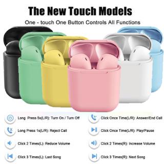 Earbuds Wireless Bluetooth 5.0 Earphone Smart Touch Control Charging