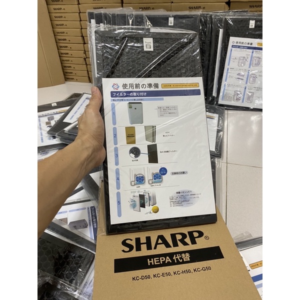 màng than lọc kk sharp kc-d50, kc-e50, kc-h50, kc-g50