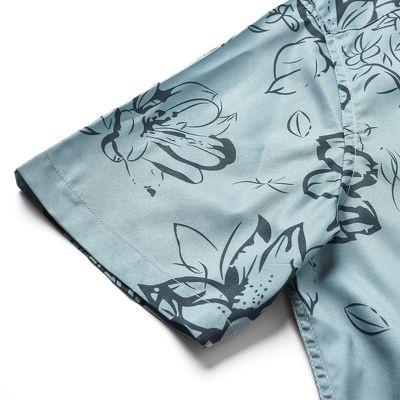 Áo sơ mi tay lỡ Galvin form rộng chất mát cộc tay đứng dáng unisex SMGV149-M2  - Leo Vatino | BigBuy360 - bigbuy360.vn