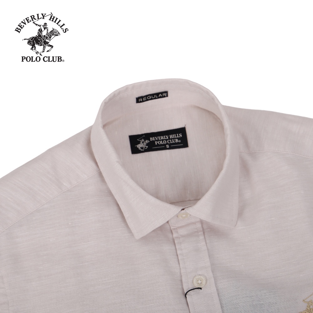 Beverly Hills Polo Club - Áo sơ mi Dài tay Nam Bodyfit KMS- BHPC CMRLS20TL004