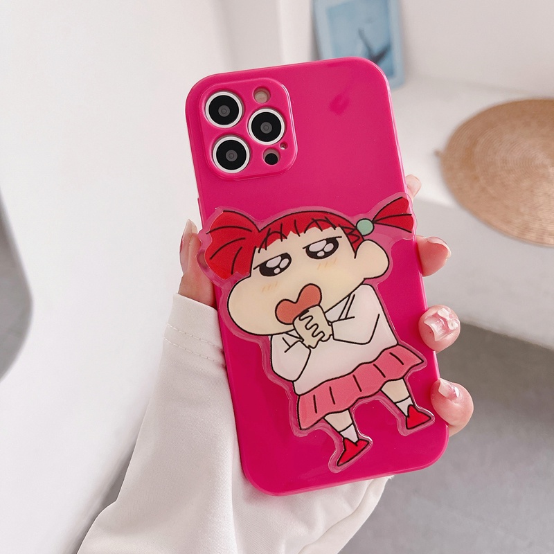 Ốp Điện Thoại Họa Tiết Cậu Bé Bút Chì Cho OPPO Reno 5 6 F11 A92 A31 A5 A9 A52 A3s A74 5G A53 A53s 4G