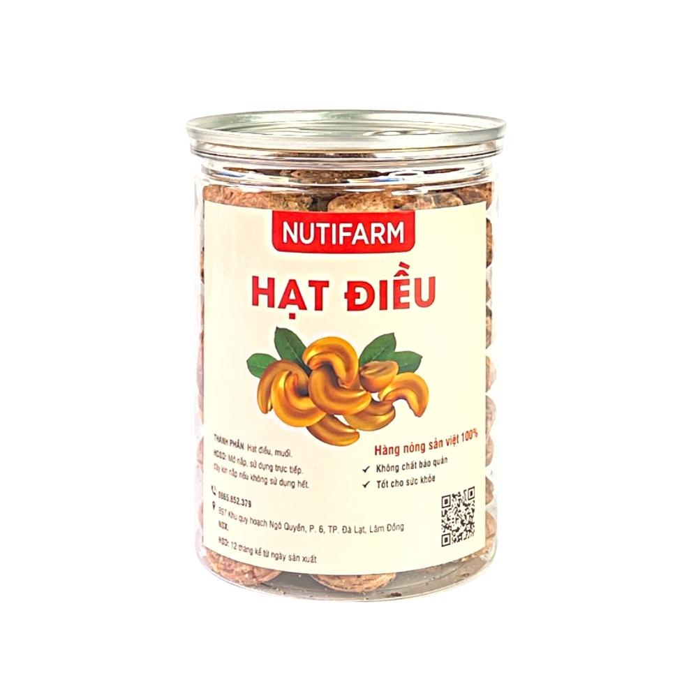 Hạt dẻ cười mỹ không tẩy trắng NutiFarm 300gr, hạt dẻ cười nhập khẩu