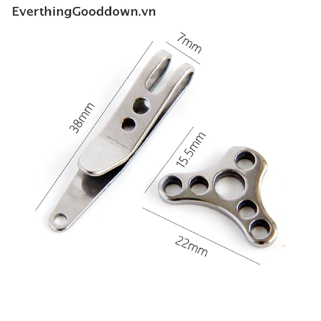 Everthinggoodingdown Kẹp Mini Có Túi Đựng Chìa Khóa Đeo Thắt Lưng / Thắt Lưng Dùng Ngoài Trời