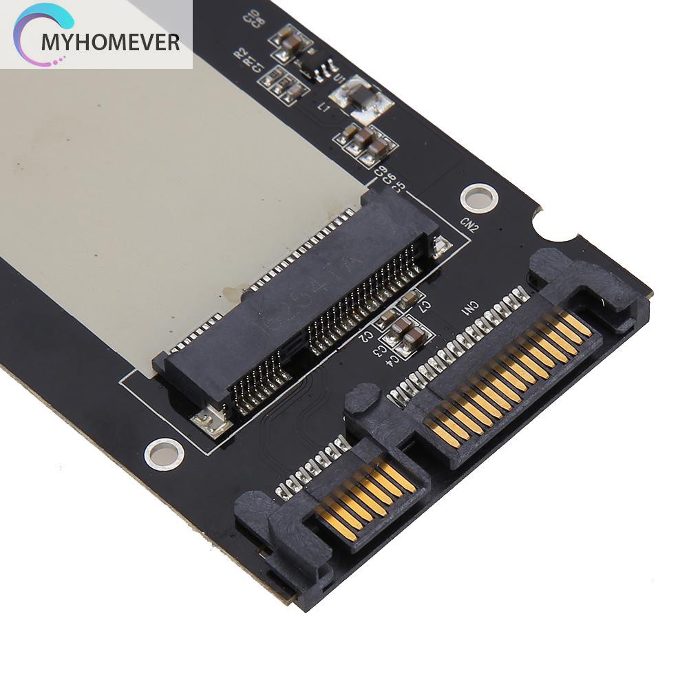 myhomever mSATA SSD to 2.5in SATA Convertor Adapter Card Computer Transition Card