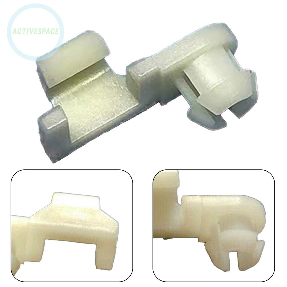 2pcs Car Rear Tailgate Handle Rod Clip Plastic Fastener Clamp Set 15545178