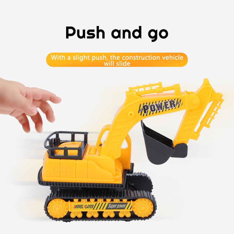 Mô Hình Xe Cần Cẩu Đồ Chơi Tỉ Lệ 1:36 Dành Cho Bé