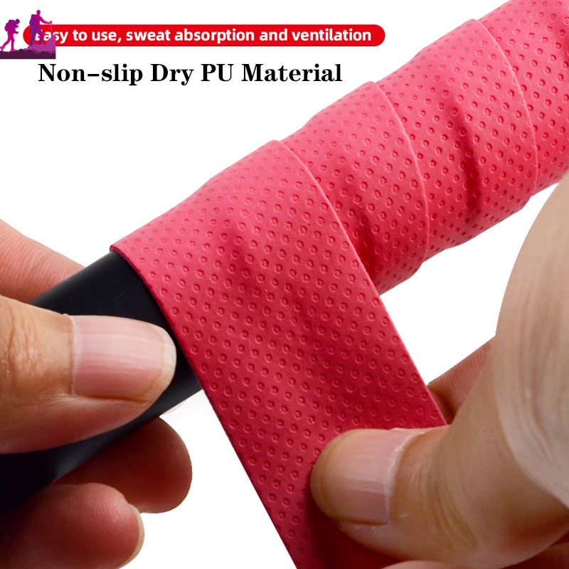 1 Cuộn Dây Quấn Tay Cầm Vợt Cầu Lông/Tennis Hút Mồ Hôi Chống Trượt 50%off