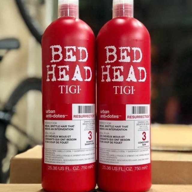 [ HÀNG CHÍNH HÃNG ] DẦU GỘI TIGI ĐỎ 750ml phục hồi tóc hư tổn | BigBuy360 - bigbuy360.vn