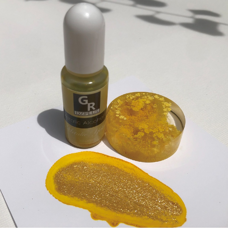 Hộp Mực In Màu Bằng Resin UV Resin Ánh Kim DIY