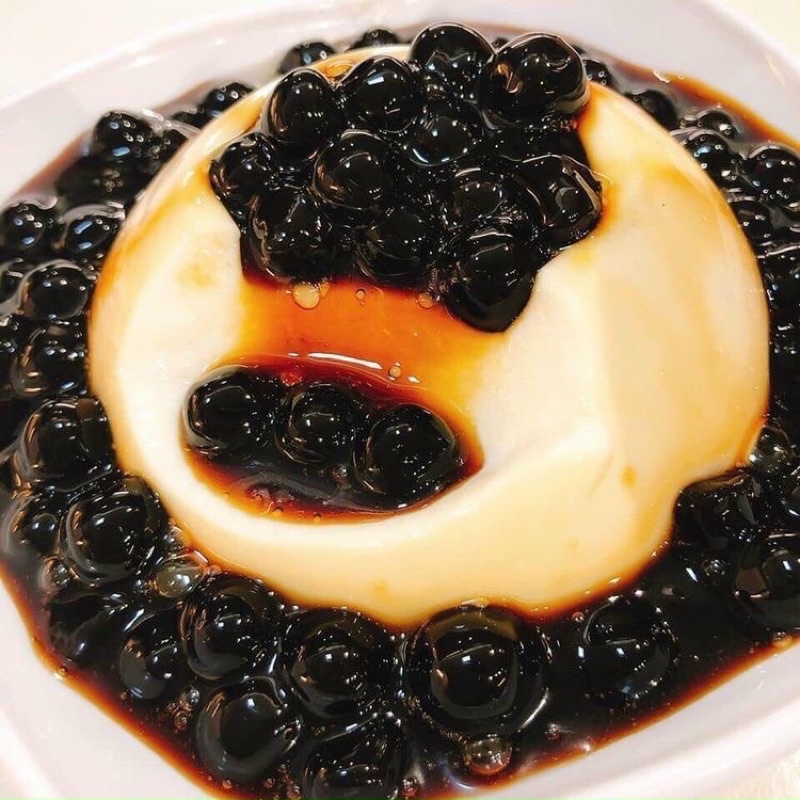 Trân châu đen 1kg dẻo dai, thơm ngon, chuyên dùng trong pha chế đồ uồng