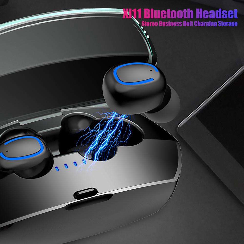 Xi11 TWS Wireless Earphones Bluetooth 5.0 Headphones Earbuds w/Charging Box