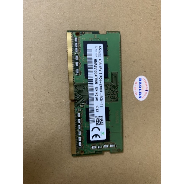 Ram Laptop DDR4 16gb 8gb 4GB Bus 2133/2400/2666/3200 - Hàng zin theo máy