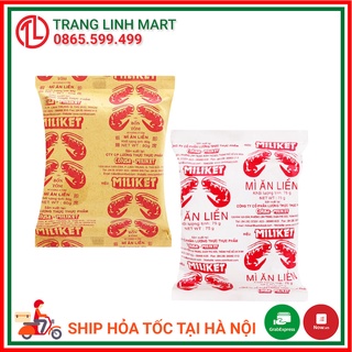 Mì ăn liền Miliket Hai Tôm / Bốn Tôm gói 75g
