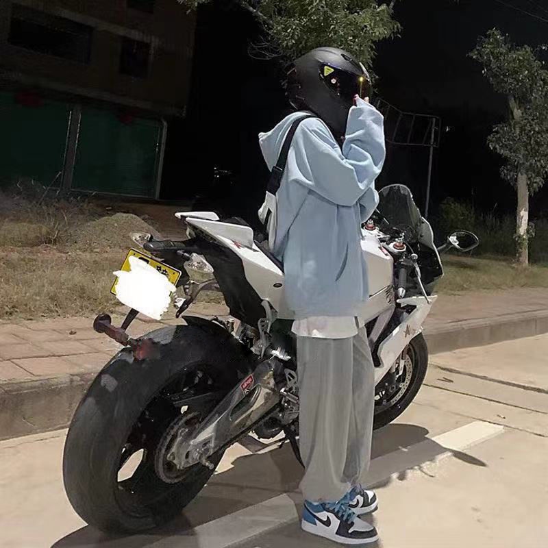 Set Áo Hoodie Form Rộng Và Quần Legging Thời Trang Năng Động Cho Nữ