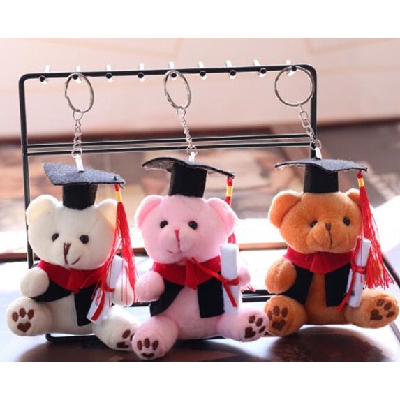 Tốt Nghiệp Gấu / Bác sĩ. Gấu Bông Teddy Mini Bằng Nhung Dễ Thương