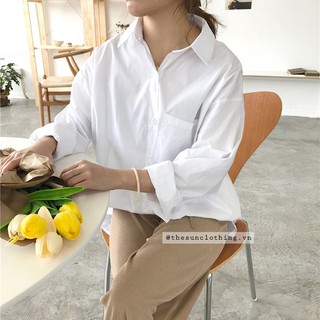 Áo sơ mi trắng (ảnh thật)