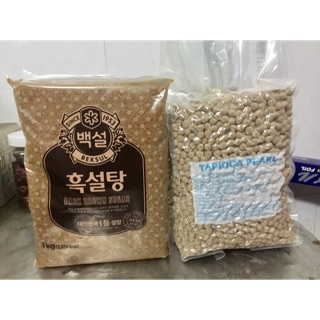 Set làm trân châu đường đen