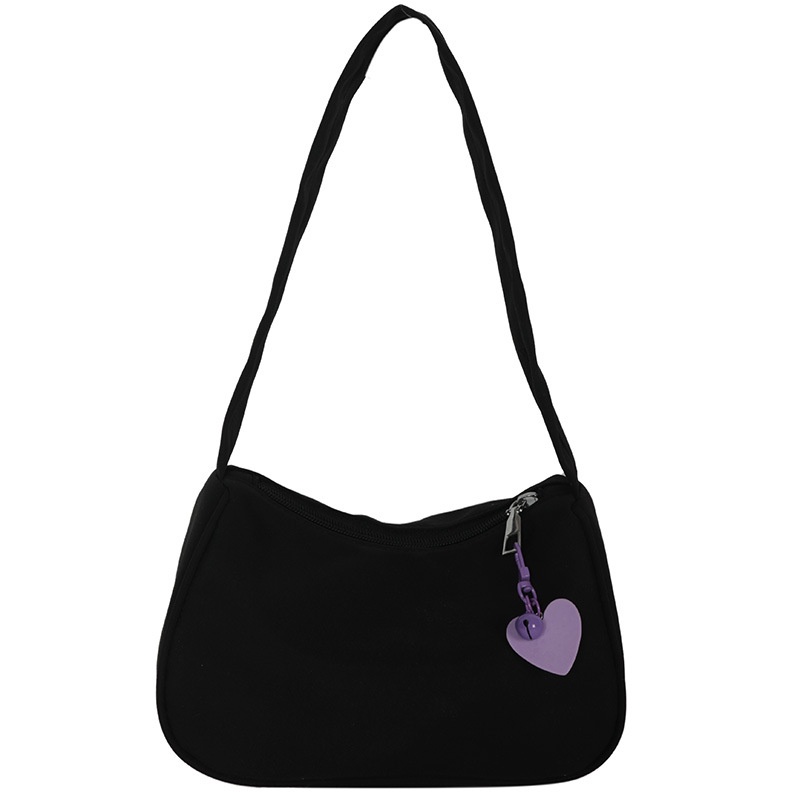 Túi xách YADOU bằng nylon màu sắc đơn giản thời trang cho nữ