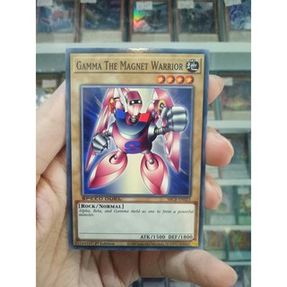 Thẻ Bài Lẻ YugiOh! Mã SBCB-EN025 - Gamma The Magnet Warrior - Common - 1st Edition