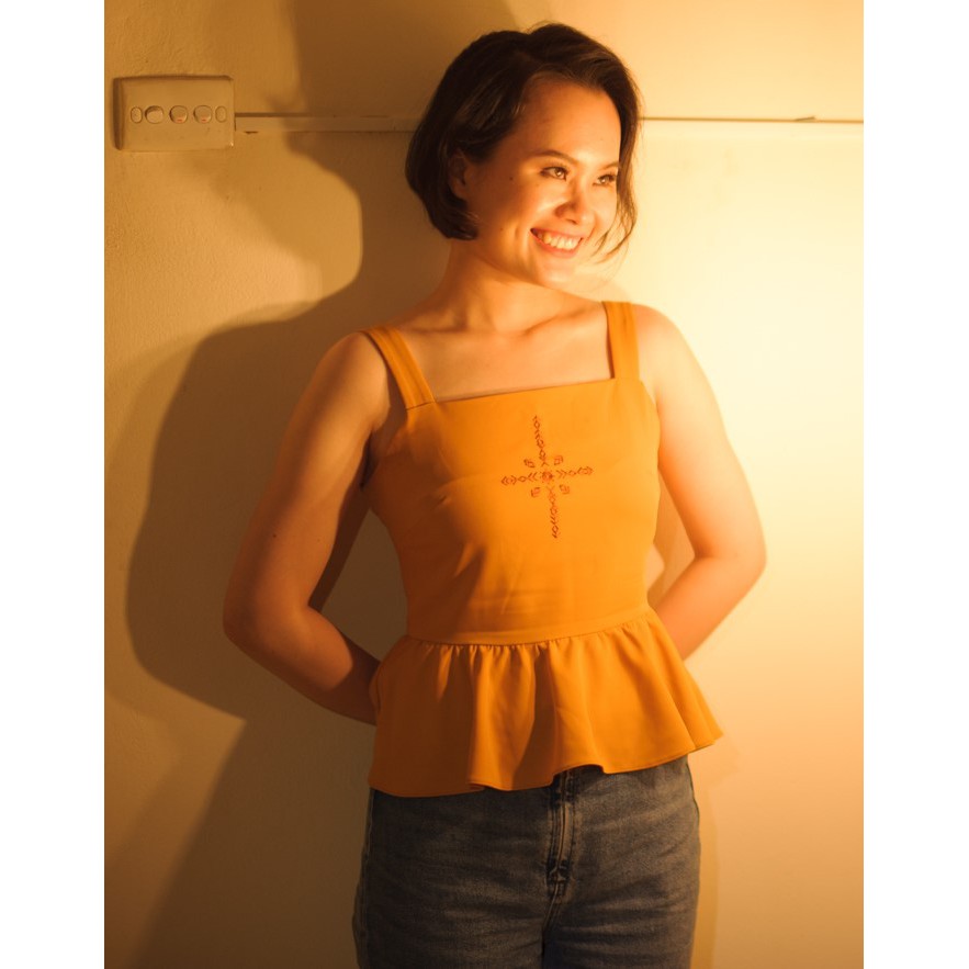 Áo thêu Eva de Eva size S USED