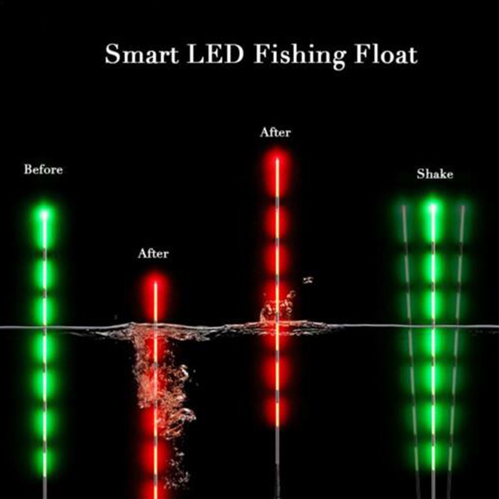 Phao câu cá gắn đèn LED đổi màu độc đáo tiện dụng